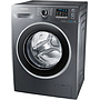 Samsung Front Loading Washing Machine, 8 KG, RPM 1400, Silver