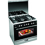 Unionaire ID Gas cooker, 5 Burners, 60*90 CM, Silver
