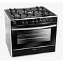 Unionaire i-Chef Smart Plus cooker , Gas , 5 Burners, 60 * 90 CM, Black