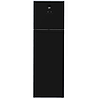 Beko Refrigerator, 2 Door, 18 FT, NoFrost, Digital, Glass Black - Product Shelf Life 2 Years